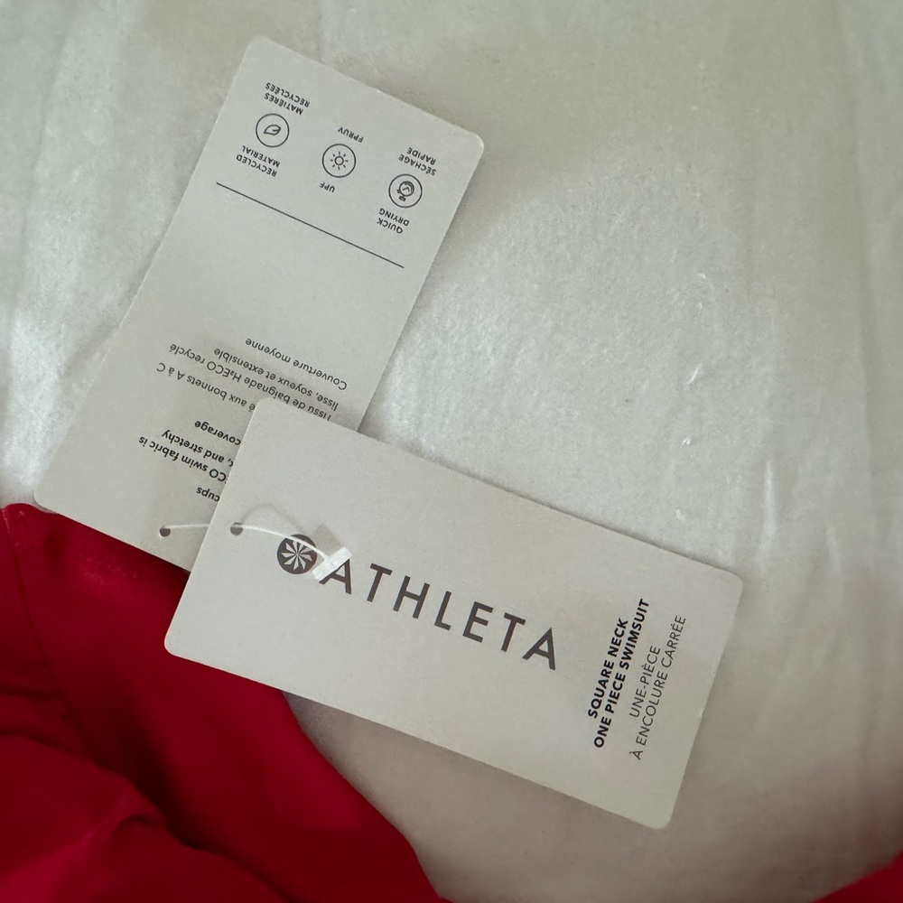 Athleta square neck one piece swimsuit - Picture 7 of 7